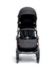 Airo 7 Piece Black Essentials Bundle with Black Aton Car Seat- Black with Rose Gold Frame image number 7